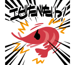 Shrimp! sticker #13518363