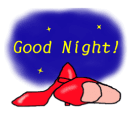 Talking legs sticker #13518473