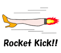 Talking legs sticker #13518481