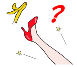 Talking legs sticker #13518502