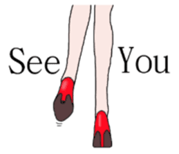 Talking legs sticker #13518505