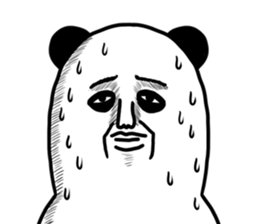 panda ossan 5 sticker #13518917