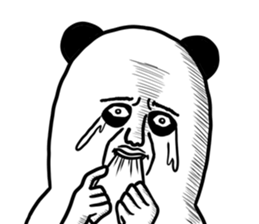 panda ossan 5 sticker #13518922