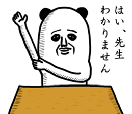 panda ossan 5 sticker #13518928