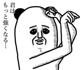 panda ossan 5 sticker #13518930