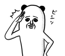 panda ossan 5 sticker #13518934