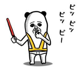 panda ossan 5 sticker #13518939