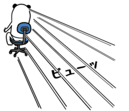 panda ossan 5 sticker #13518947