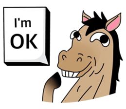 Spike Horse(EN) sticker #13519105