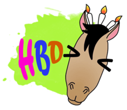 Spike Horse(EN) sticker #13519125