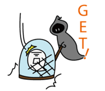 Mr. Death and pleasant souls sticker #13519250