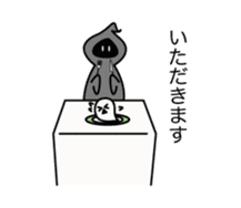 Mr. Death and pleasant souls sticker #13519252