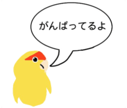 Love bird japan sticker #13519402