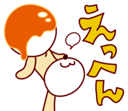 mitarashi-dango dog sticker #13519471