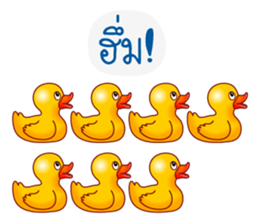 Yellow Ducks sticker #13519809