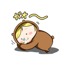 Feel free to use bear-chan sticker sticker #13520044
