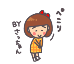 Satchan Genki sticker sticker #13520234
