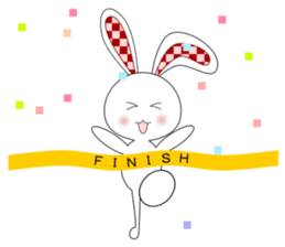 Run! Run! Bunny! sticker #13520664