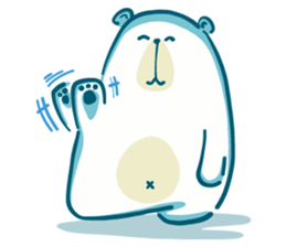 Big Bally bear sticker #13520728