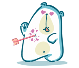 Big Bally bear sticker #13520735