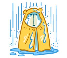 Big Bally bear sticker #13520738