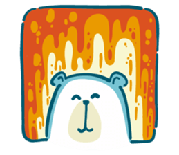 Big Bally bear sticker #13520744