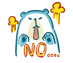 Big Bally bear sticker #13520745