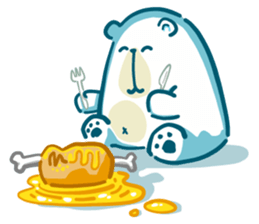 Big Bally bear sticker #13520753