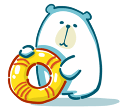 Big Bally bear sticker #13520758