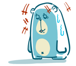 Big Bally bear sticker #13520760