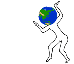 Our star, the planet. sticker #13521049