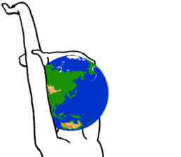 Our star, the planet. sticker #13521051