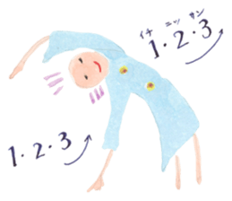 A little boy and sister sticker #13521763