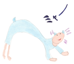 A little boy and sister sticker #13521771