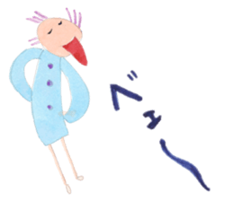 A little boy and sister sticker #13521782