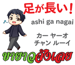 HELLO MAKOTO Thai&Japan Comunication5 sticker #13521916