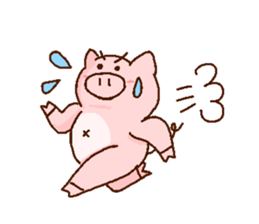 pig kawaii Sticker Japan sticker #13522620