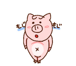 pig kawaii Sticker Japan sticker #13522632