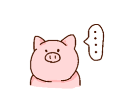 pig kawaii Sticker Japan sticker #13522633