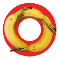 Banana. sticker #13522836