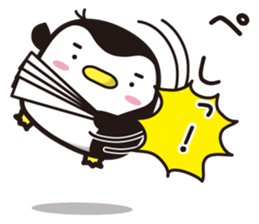 Penguins that live in the schoolyard(3) sticker #13522858