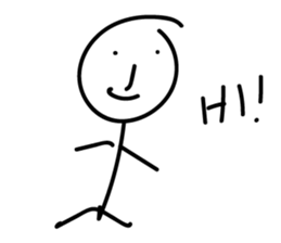 Hello! I'm a good man. sticker #13522926