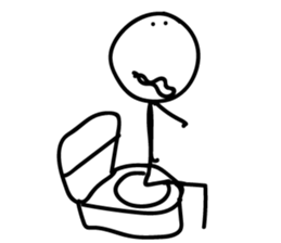 Hello! I'm a good man. sticker #13522952