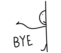 Hello! I'm a good man. sticker #13522961