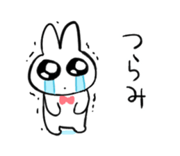 Crybaby rabbit 2 sticker #13523402