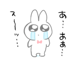 Crybaby rabbit 2 sticker #13523428