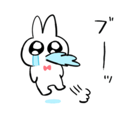Crybaby rabbit 2 sticker #13523434