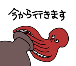 Aquarium funny fish Sticker sticker #13523491