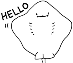 Aquarium funny fish Sticker sticker #13523493