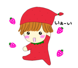 Of strawberry country fairy 7 sticker #13523735